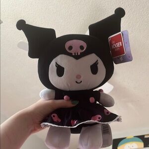 Sanrio Kuromi Black and White Stuffed Animal